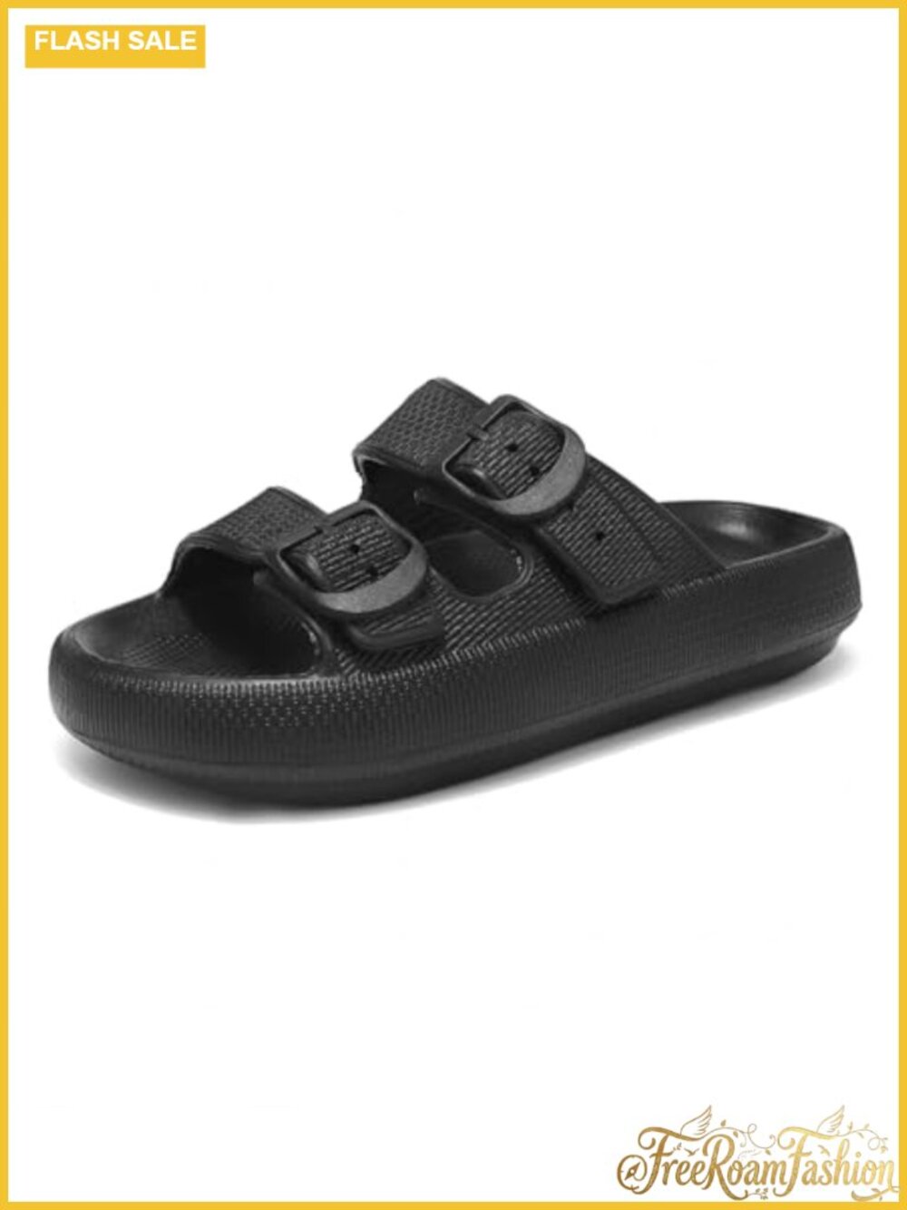 Women's EVA Slide Sandals Comfort Recovery Pillow Platform Shower Slippers